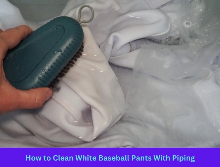 How to Clean White Baseball Pants With Piping